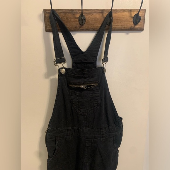 💜 Triple Five Soul Black Cotton Zip Detail Overalls - XS - Picture 7 of 15